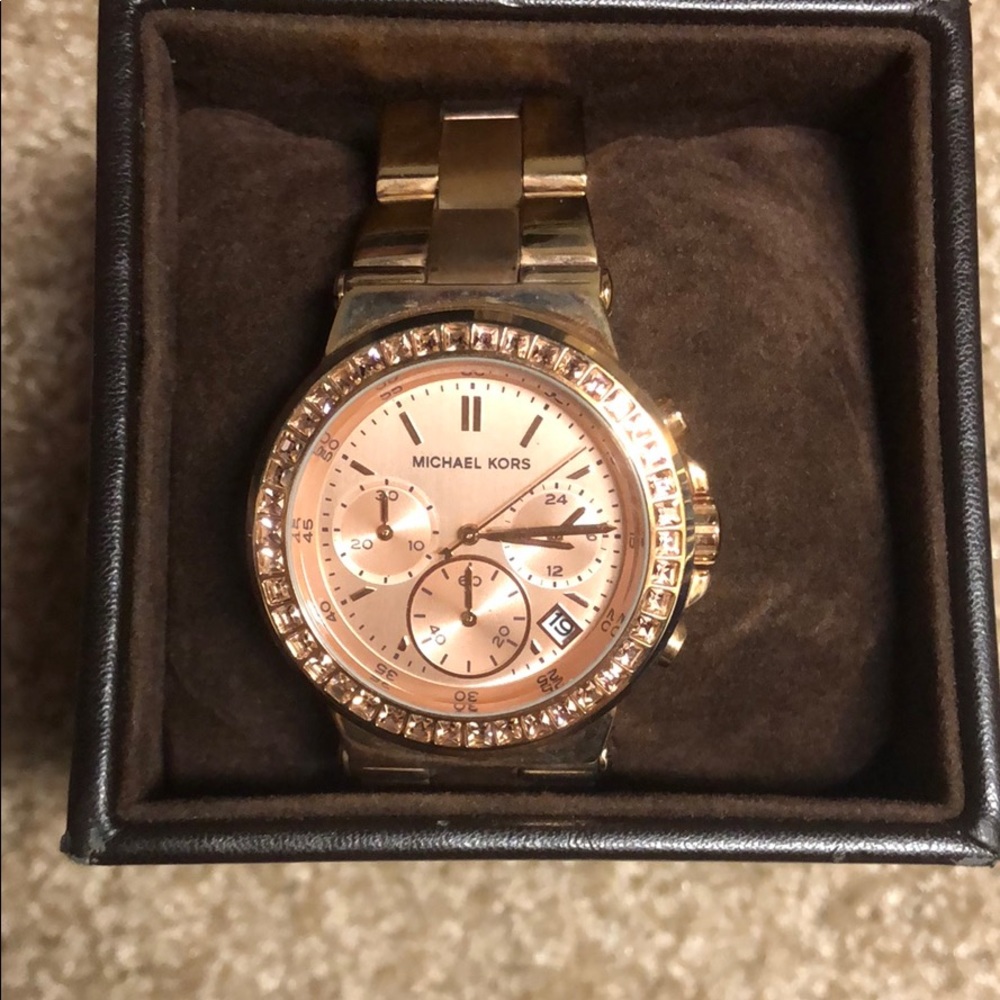 Rose Gold Michael Kors Watch